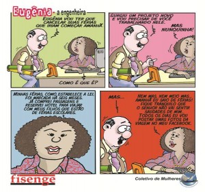 Fisenge lança nova tirinha da Eugênia, confira!