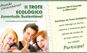 Universitários já podem aderir a segunda edição do Trote Ecológico