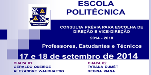 Consulta prévia para a diretoria da Politécnica começa amanhã