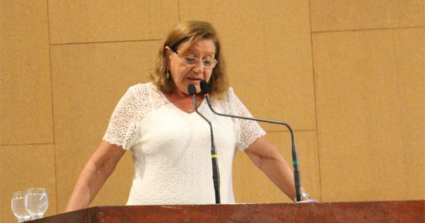 Discurso da deputada Maria del Carmen