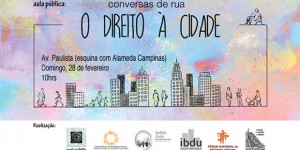 Aula pública: O direito à cidade