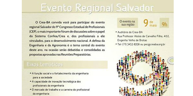 9° Congresso Estadual de Profissionais do Crea-BA