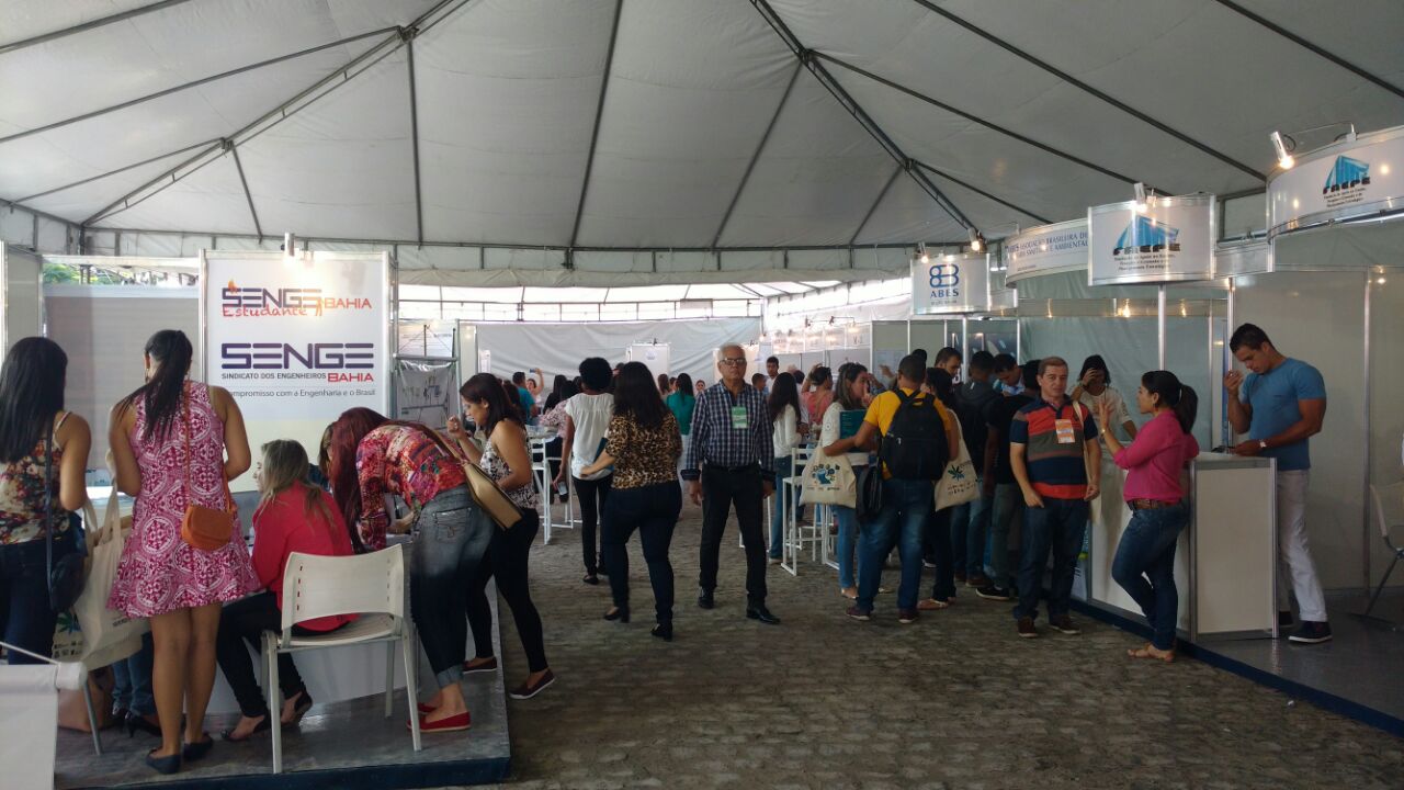 Participação do Senge Bahia na abertura do IV COBESA NA UFRB em Cruz das Almas