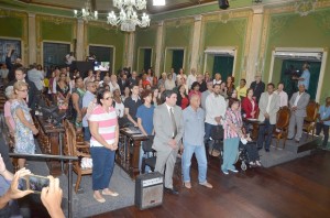 Presidente do Senge-BA participa de homenagem a Zezéu Ribeiro