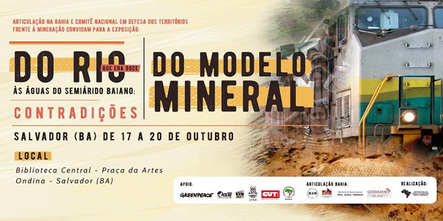 Salvador recebe mostra e ciclo de debates sobre conflitos de mineração