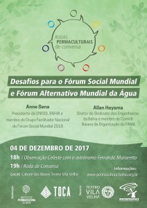 Senge-BA participa de roda de conversa sobre FSM 2018 e FAMA