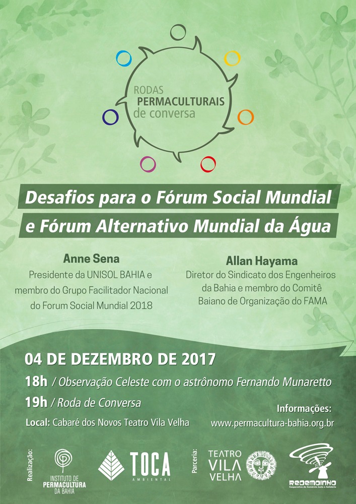 Senge-BA participa de roda de conversa sobre FSM 2018 e FAMA