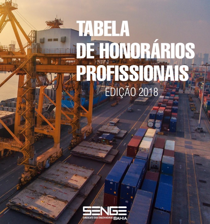 Senge-BA publica nova edição da Tabela de Honorários profissionais