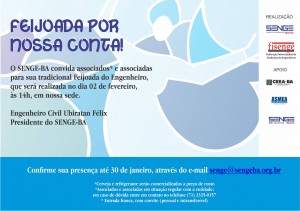 Senge-BA realiza mais uma tradicional Feijoada do Engenheiro