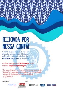 Feijoada os Engenheiros acontece no dia 02 de fevereiro