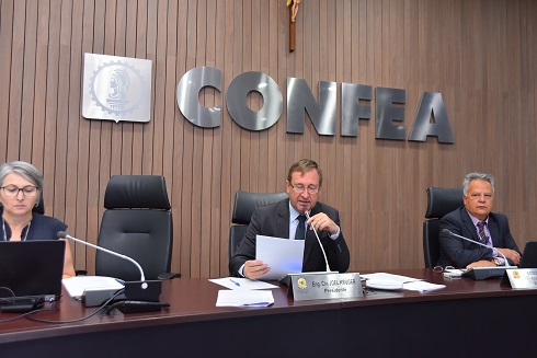 Com 65 processos em pauta Confea realiza sessão plenária nº 1483