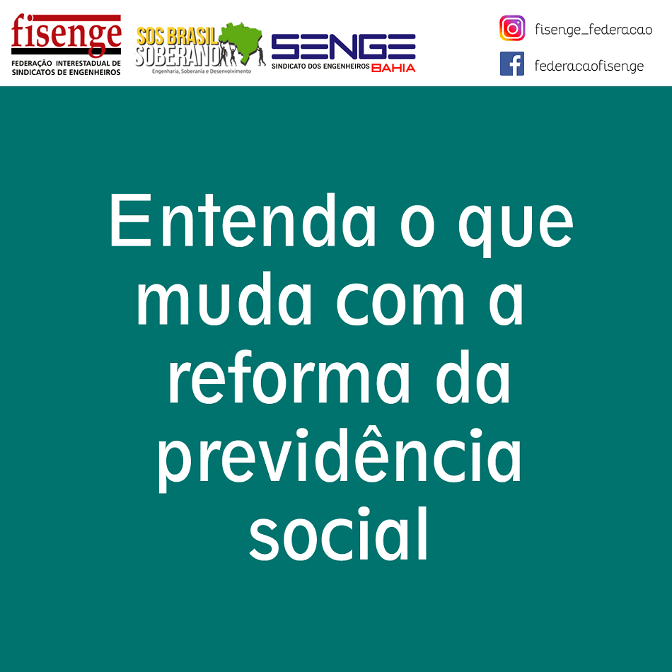 Saiba que muda com a Reforma da Previdência