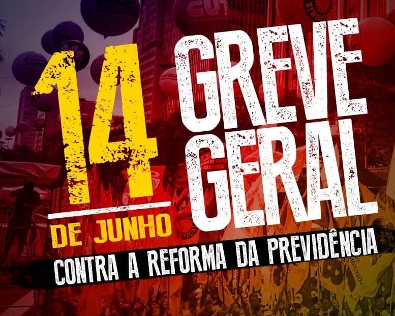 Ouça e baixe conteúdos de rádio sobre a Greve Geral de 14 de junho