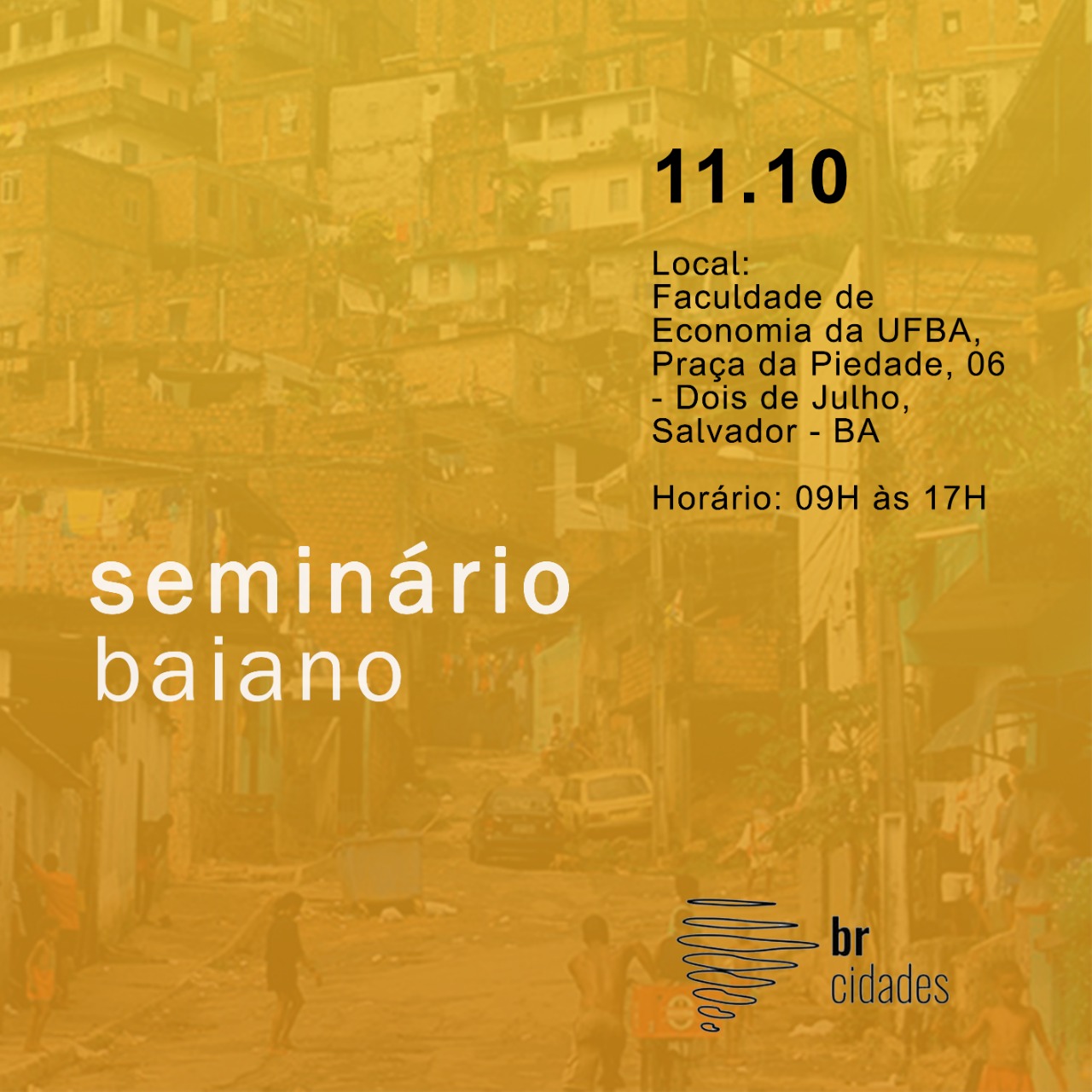 I Seminário Baiano Br Cidades acontece amanhã (11)