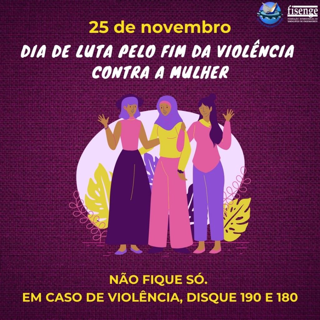 Engenheiras lançam campanha de combate à violência contra a mulher