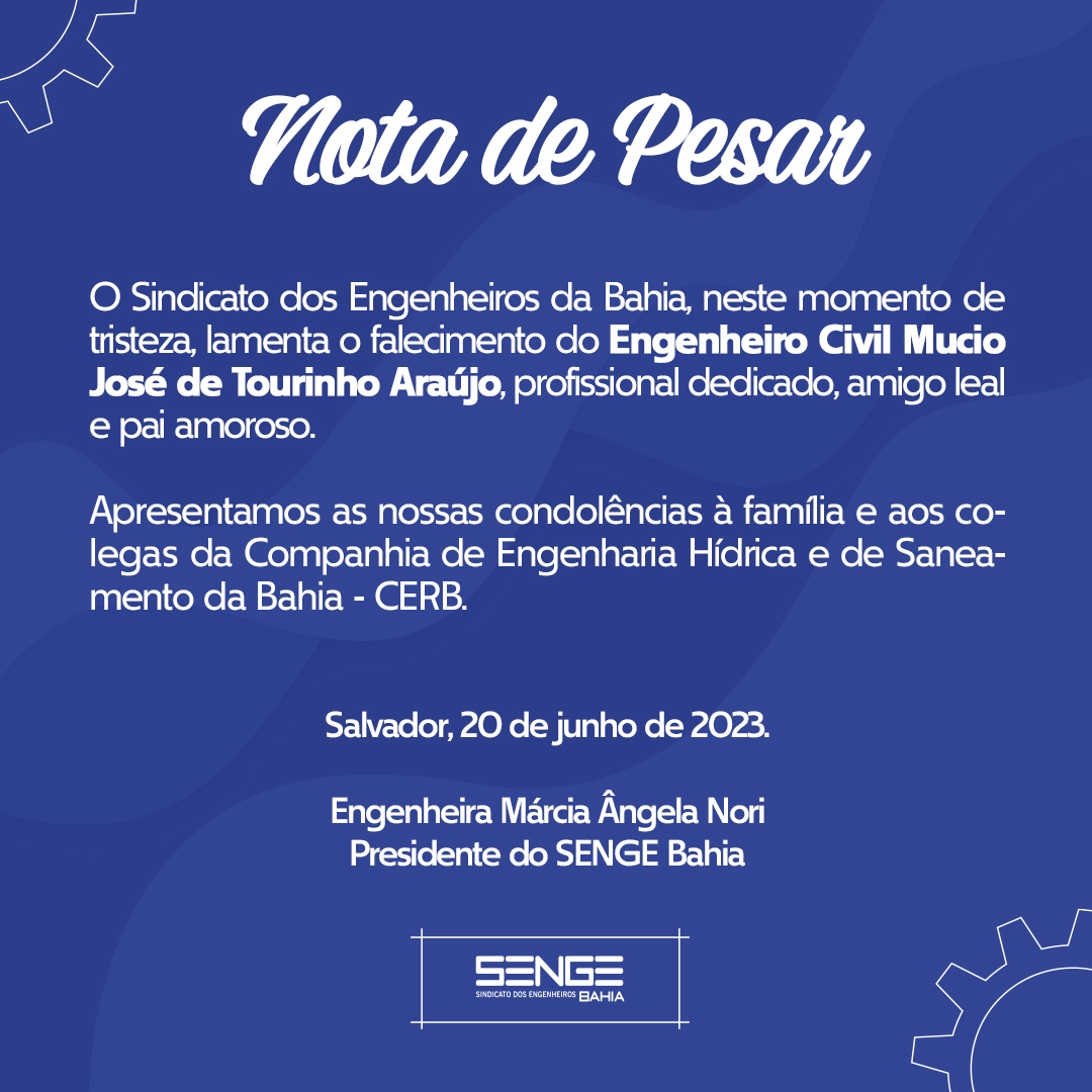 NOTA DE PESAR