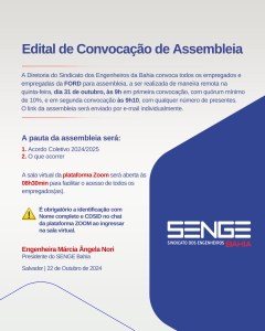 Edital de Convocação de Assembleia
