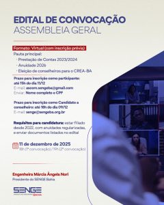 Edital Convocação de Assembleia Geral Ordinária